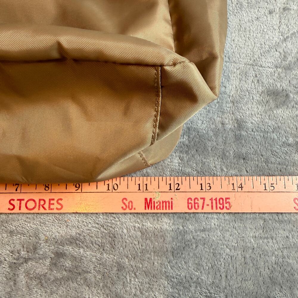 Baggallini Taupe Nylon Crossbody Travel Bag Lightweight Multi Pocket Purse - Picture 5 of 9